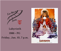 Free Movie: Labyrinth @ Goshen Theater