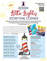 Little Lights STORYTIME Corner with National Lighthouse Museum, Staten Island NY - Ages 5-10 ..FREE