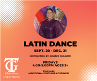 Latin Dance Studio registration Open Now!