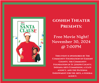 Free Movie Night: The Santa Clause @ Goshen Theater